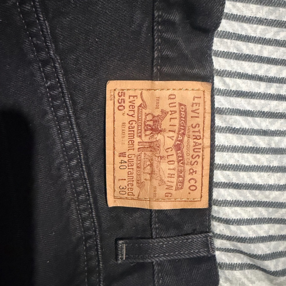 Levi's Men's Black Jeans